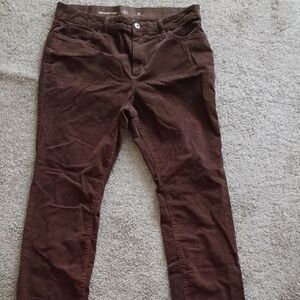 St. John's Bay Chocolate Corduroy Pants